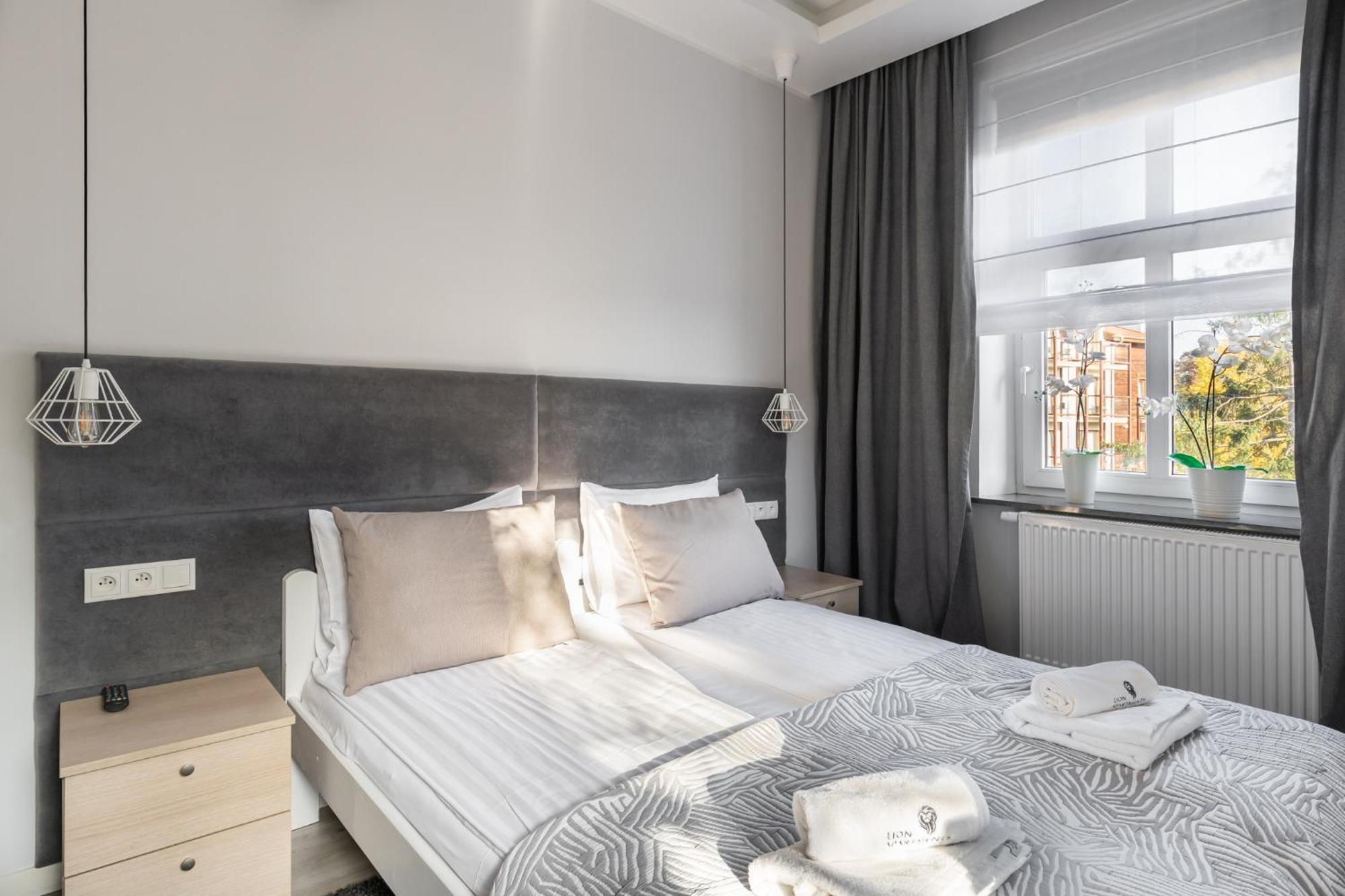 Lion Apartments Sopot Bagian luar foto